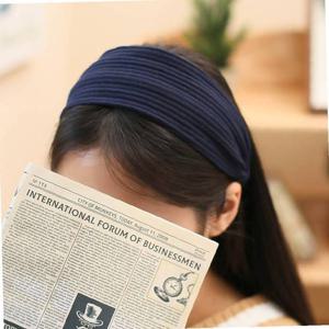 (엔젤슈슈) 베이직 골지 헤어밴드 면 데일리 머리띠