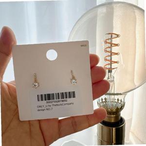 S925 은침 귀걸이 프렌치 레트로 g007