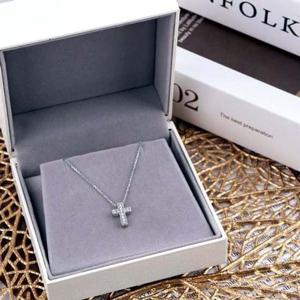 러블리 십자가 실버목걸이 시후주얼리 SS029N