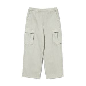 [유씨엘에이]여성 스트릿 써클로고 오버와이드 카고 데님팬츠(UB8DP50)