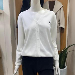 클리지 DP01 브이넥 하트 튤립 가디건 CQ2WKC03