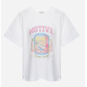 [써스데이아일랜드]원포인트 아트워크 티셔츠 T256MTS135W