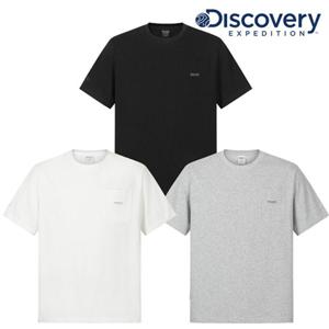 디스커버리 (DXRS5U063) 2026 S S 유니 헤비웨이트 포켓 반팔티셔츠