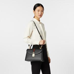 (공식매장AS가능)()풀구성품 구찌 오피디아 웹 스트랩 탑 핸들백 블랙 779829