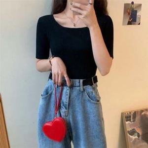 BNC 여성여름옷 C3004 여성반팔티 반팔티셔츠 스퀘어