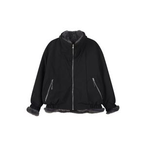 [랩]리버시블 배색 퍼 야상점퍼(AS1WZ140)