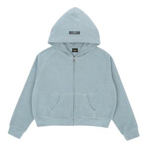 [블루테일]민트 테리 크롭 후드집업AZB2JP04MT