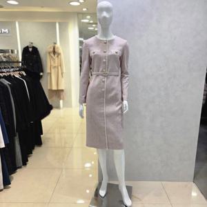 [미니멈]브레이드 포인트 H라인 원피스 MXDAWO0310LP_BP