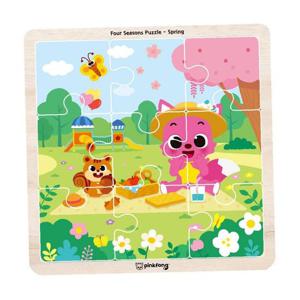 JMds 아이넷 원목퍼즐 핑크퐁 퍼즐 사계절 (봄)