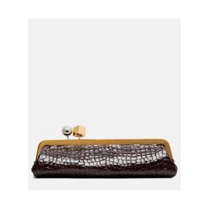 쟈크뮈스 Salon 크로코 이펙트 레더 숄더 백 P01139889