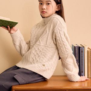 [폴햄키즈]여아집업가디건PKF4EC2010  GN