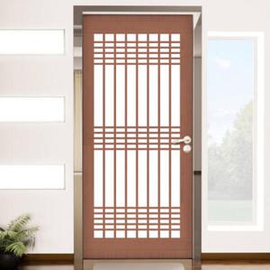 아트박스/꾸밈 po029-나무무늬 전통 현관문시트지_현관문방문시