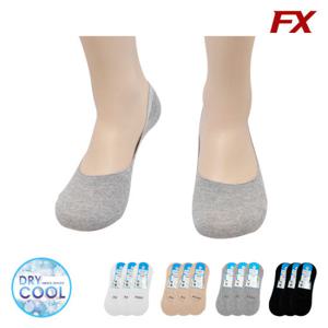 [피트엑스]드라이쿨 남녀 베이직 덧신 3매세트/빅사이즈