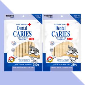 먹는치약 덴탈카리에스껌 280g(대용량)X2개