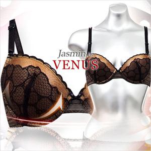 [비너스 자스민] 튤 레이스 저중심 소프트 몰드 브라 jbr2118