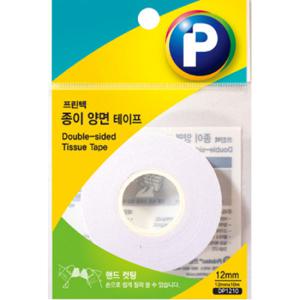 종이양면테이프(리필  DP1210  12mm x 10m 프린텍)