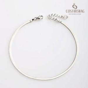 [코스타스웨그]정품925실버 블링스네이크 실버발찌