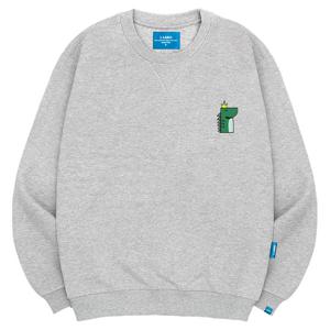 엘라모 M공룡 기모맨투맨 S~4XL 빅사이즈 남성 남자 겨울 옷