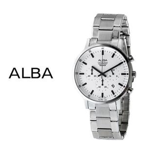 알바 남성용 메탈시계 AT3C49X1