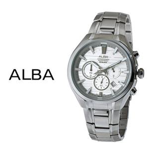알바 남성용 메탈시계 AT3C13X1