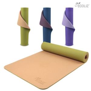 에코리즈 뉴 컴포트 투톤 6MM 요가매트/TPE/필라테스/스트레칭