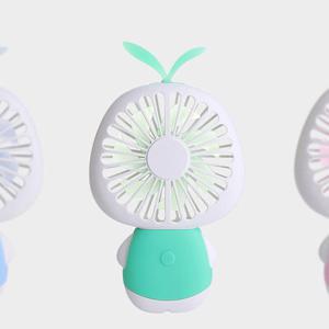 LED 풀잎 휴대용 선풍기