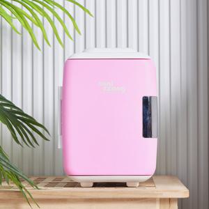 [미니짱]  고급형 4리터 미니냉온장고 화장품냉장고 차량용냉장고 / mz-04핑크