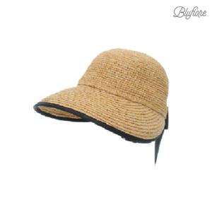 [블루피오레] 앞챙 라피아 썬캡 모자 BFH419