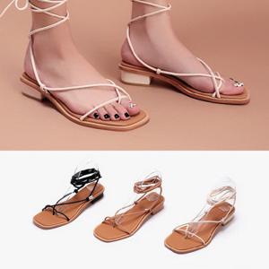 [블루피오레] 스키니밴드 글래디에이터 샌들 BFS489