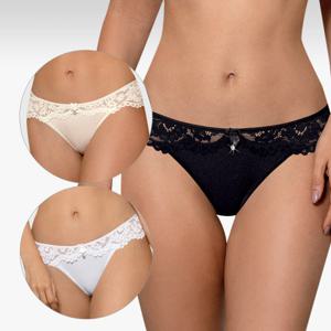 [로사]네비아 예쁜 여성 레이스 삼각팬티 3색상 중 택1 심리스