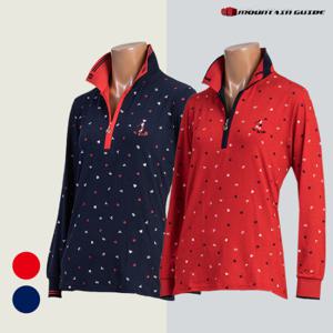 [마운틴가이드]봄,가을등산복/국내산여성카라티셔츠 ANW-T93-812