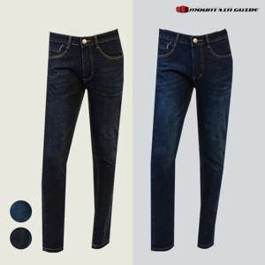 [마운틴가이드]겨울 등산복/남성 데님 기모 청바지 MZM-P94-810