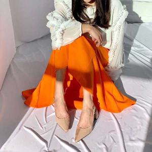 [블루피오레] 컬러블럭 슬링백 슈즈 BFS797