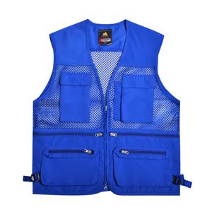 [심비오즈] 남성 부드러운 굵은 망사 작업조끼