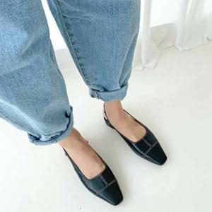 [블루피오레] 스퀘어 토라인 무드 슬링백 BFS856