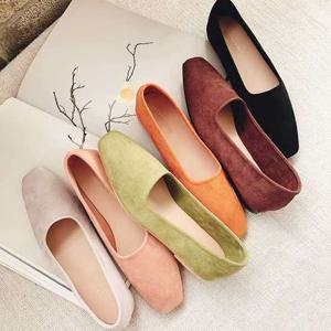 [블루피오레] 스퀘어라인 플랫 로퍼 BFS1031