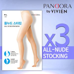 판도라by비비안 PH3516 15D 올누드 스타킹 (3매)