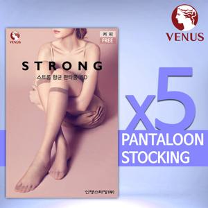 비너스 VST1336B 15D 항균 스트롱 써포트 판타롱 스타킹 (5매)