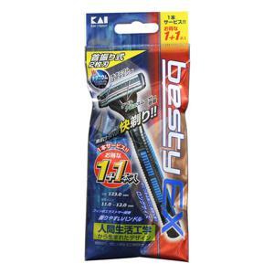 [그린에버] 일본 카이 BESTY EX 2중날 면도기 2개입