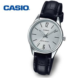 [정품] CASIO 카시오 LTP-V005L-7B 여성 야광 가죽 손목시계