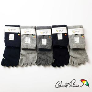 BA001 남자 이중쿠션 발가락 장목 양말 5족