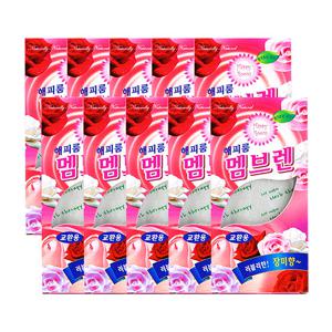 해피룸  멤브렌 리필팩 8g 장미향  10개1세트
