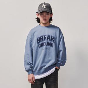 [에꼴리에] 남자 봄이월 빈티지 빅로고 바이오 맨투맨티(25A1406)