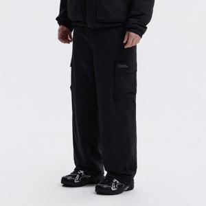 내셔널지오그래픽 N254UPT100 [NRN] 와이드핏 패딩 팬츠 BLACK
