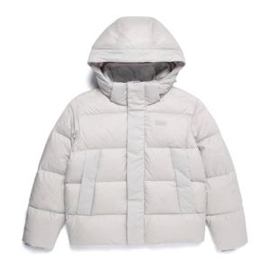 내셔널지오그래픽 N254UDW250 오베론 후드 구스다운 L/GREY