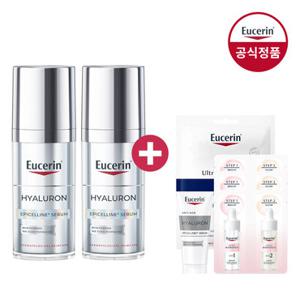 유세린 하이알루론 에피셀린 세럼 30ml 2개 (증)마스크팩 1매+에피셀린세럼 7ml+듀오앰플 샤쉐 3개+쇼핑백
