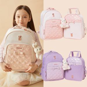 (10%OFF)[빈폴키즈] 26SS 리본 퀼팅 여아 책가방 2SET (2종 택1)