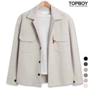 [탑보이]울 라이크 오버핏 트러커 자켓 (TC018)