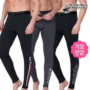 비버리힐즈폴로클럽 남성 기모 타이즈 남자 내의 내복 하의
