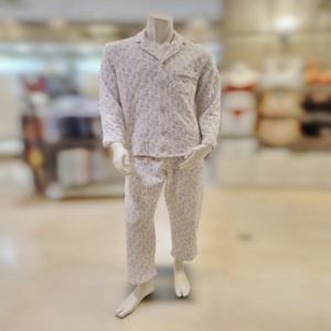 [바바라]누빔 삼중직 남성 파자마 잠옷 AMP4592B (아이보리)